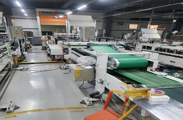 양면 녹색 PVC 컨베이어벨트 현장 접착